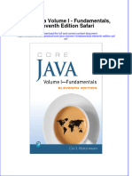 Full Chapter Core Java Volume I Fundamentals Eleventh Edition Safari PDF