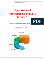 Object Oriented Programming and Data Structures