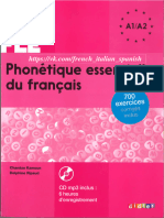 Phonétique Essentielle Du Français 100% FLE - A1-A2