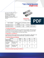 SFP 1.25G Bidi TX13101550NM 10KM LC