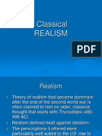 III. Classical Realism