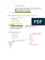 Mock Exam 3 Answers