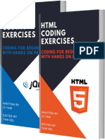 HTML and Jquery Coding Exercises Coding For Beginners