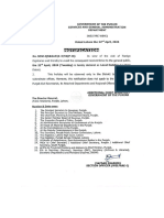 Punjab Govt Notification 22 04 24