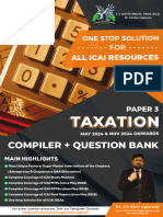 CA Inter Taxation Compiler