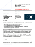 This Assessment Covers Units 3 & 4 Assessment Student Guideline (Asg)