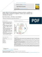 Legacy Effects of Crop Sequencing On Biomass and Their Variabil 2024 Agricul