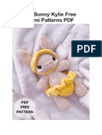 Crochet Bunny Kylie Free Amigurumi Patterns PDF