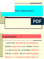 Grievanceprocedure