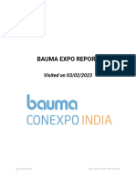 Bauma Expo Report