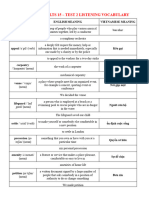 Cambridge Ielts 15 - Test 2 Vocabulary