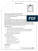 Lab 4 - Scan Beyond IDS and Firewall