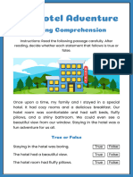 Reading Comprehension Grade 3 Places