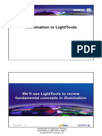 Illumination in Lighttools