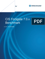 CIS Fortigate 7.0.x Benchmark v1.3.0