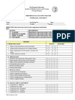 Neuro Assessment e Tool