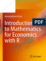 Introduction To Mathematics For Economics With R (Massimiliano Porto)