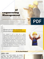 The Field of Engineering Management