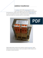 Isolation Transformer