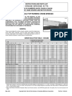 Yale Crane Component - Bridge Kits 904535 904536 904538 Manuals