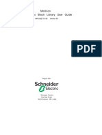 PLC Modicon Software Block Library v3.0