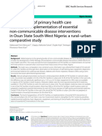 Art 3 Preparedness of Primary Health