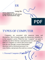 Computer: Computers Are Among The Most Important Contributions of Advances in The Information Age