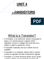 Unit 4 - Transistor