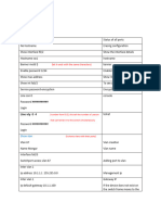 Cisco Switch Configuration