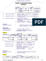 12 Standard Costing Solution FT