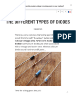 Coda Effects - The Different Types of Diodes