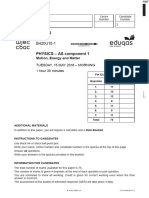 June 2018 QP - Component 1 WJEC Physics AS-level