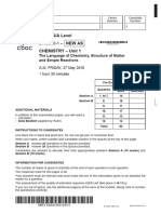 June 2016 QP - Unit 1 WJEC Chemistry A-Level