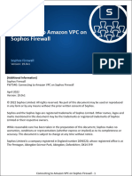 FW7540 19.0v1 Connecting To Amazon VPC On Sophos Firewall