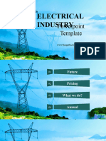 Electrical Industry PPT Template