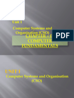 Unit 1 Computer Systems and Organisation (CSO)