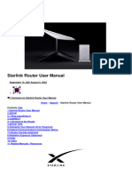 Starlink Router User Manual