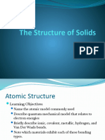 2.1 The Structure of Solids