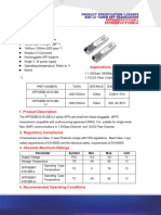 SFP 1.25G Bidi TX14901550NM 120KM LC