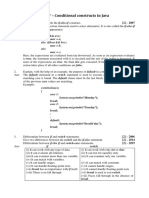 Answers To Worksheet - 07. Conditional Constructs in Java