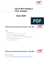 Pathway To Becoming A SOC Analyst