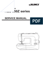 Juki HZL-350Z Series Sewing Machine Service Manual