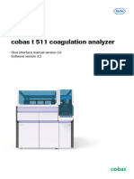 Host Interface Manual Cobas t511