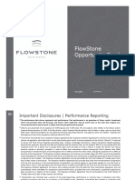 FlowStone Presentation Deck June 2021