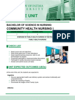 CHN211 Week 4 WORD - Family Health Nursing