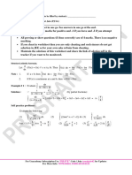 Worksheet - 1 Newton-Leibnitz Formula