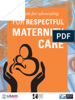 Respectful Maternity Care - Health Policy Project