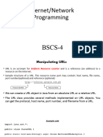 Internet-Network Programming W13