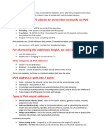 IPv6 Addressing