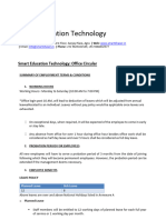 SmartChaser Office Circular